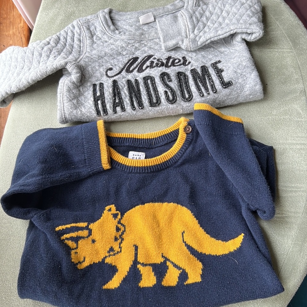 Pair of sweaters